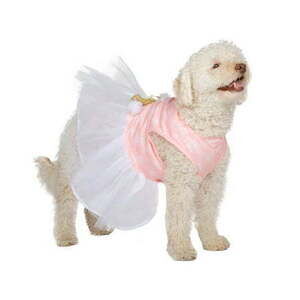 Vibrant Life Dog Clothes Snowflake Pet Dress Pink M